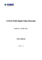 Planet DVR-471 User Manual