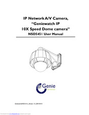 Genie Geniewatch NSD5451 User Manual