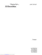 Electrolux EUF29530W User Manual