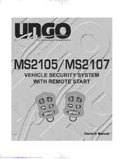 CLARION UNGO MS2105 Owner's Manual