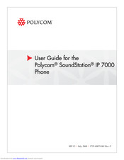 Polycom SoundStation 7000 User Manual