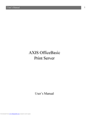 Axis 16852 User Manual