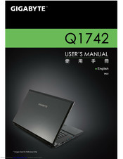 GIGABYTE Q1742 User Manual