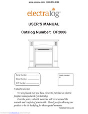 Electralog DF2006 User Manual