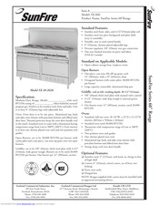 Sunfire SX-10-2626 Instruction Manual