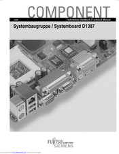 Fujitsu Siemens Computers D1387 Technical Manual