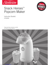 Sunbeam Snack Heroes CP4500A Instruction Booklet