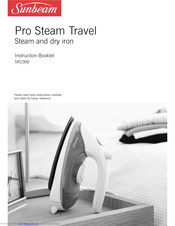Sunbeam Pro Steam Travel Instruction Booklet