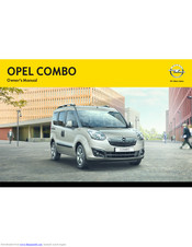 Opel Van Owner's Manual