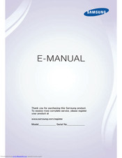 Samsung 7050 series E-Manual