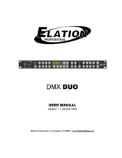 Elation DMX DUO User Manual
