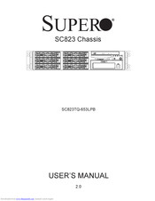 Supero SC823TQ-653LPB User Manual