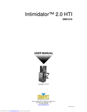 Chauvet Intimidator 2.0 HTI User Manual