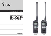 ICOM IC-A24E Instruction Manual