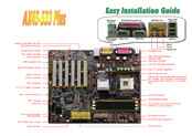 AOpen AX45-533 PLUS Easy Installation Manual