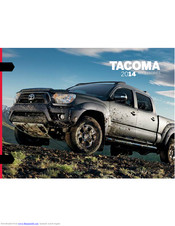 Toyota Tacoma 2014 Accessories Manual