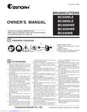 Zenoah BC2300LE Owner's Manual