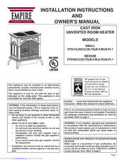 Empire Comfort Systems VFD20CC series Owner's Manual