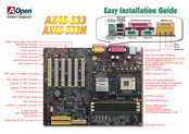 AOpen AX45-533N Easy Installation Manual