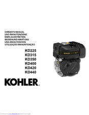 Kohler KD315 Owner's Manual