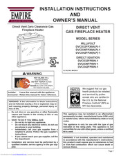 Empire Comfort Systems DVD36FP33N-2 Owner's Manual