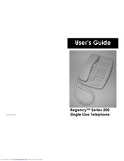 Regency Regency 200 Series User Manual