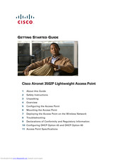 Cisco Aironet 3502P Getting Started Manual