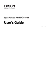 Epson AcuLaser M1400 Series User Manual