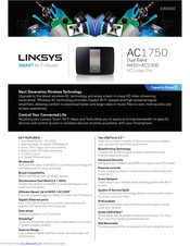 Linksys EA6500 Specifications