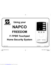NAPCO FREEDOM F-TPBR Manual