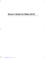 Nokia 5510 Owner's Manual