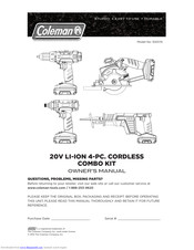 Coleman 500174 Owner's Manual