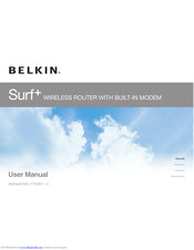 Belkin F7D2401 User Manual