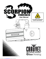 Chauvet Scorpion Storm RGB EU User Manual