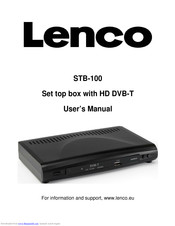 Lenco STB-100 User Manual