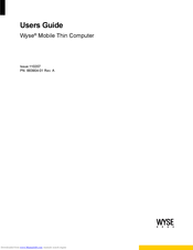 Wyse Mobile Thin Computer User Manual