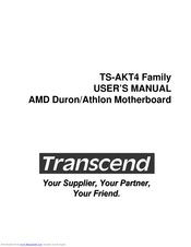 Transcend TS-AKT4 Series User Manual