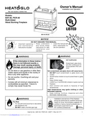 Heat & Glo BAY-40 Owner's Manual