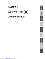 Kawai AnytimeX Owner's Manual