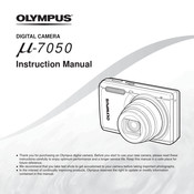 Olympus m-7050 Instruction Manual