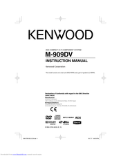 Kenwood M-909DV Instruction Manual