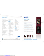 Samsung SGH-T339 Series Information Manual