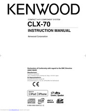 Kenwood CLX-70 Instruction Manual