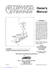 Stamina 55-2010 Owner's Manual