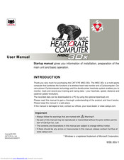 Cateye MSC 3Dx User Manual