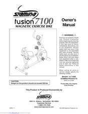 Stamina 15-7100B Owner's Manual