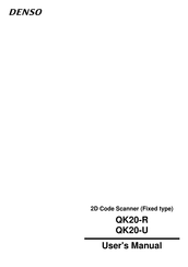 Denso QK20-R User Manual