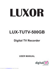 Luxor LUX-TUTV-500GB User Manual