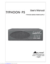 Alto TYPHOON SERIES User Manual