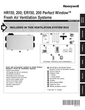 Honeywell PERFECT WINDOW ER200 Product Data